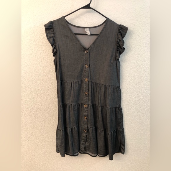 Gray Dress - Never worn, size M - Picture 1 of 4